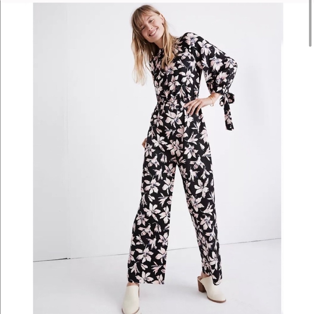 Madewell Black Jumpsuit